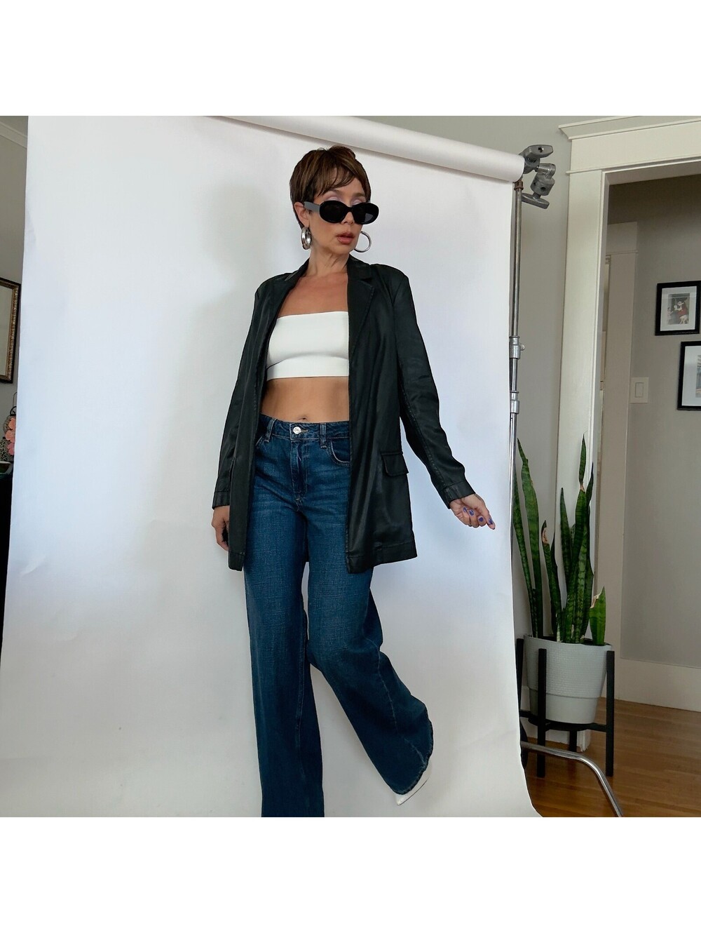 AllSaints Black Blazer